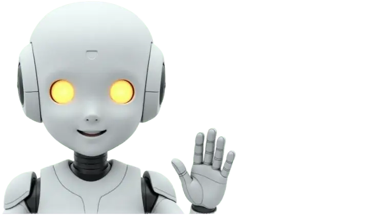 OptiBot AI assistant representing smart business solutions and automation